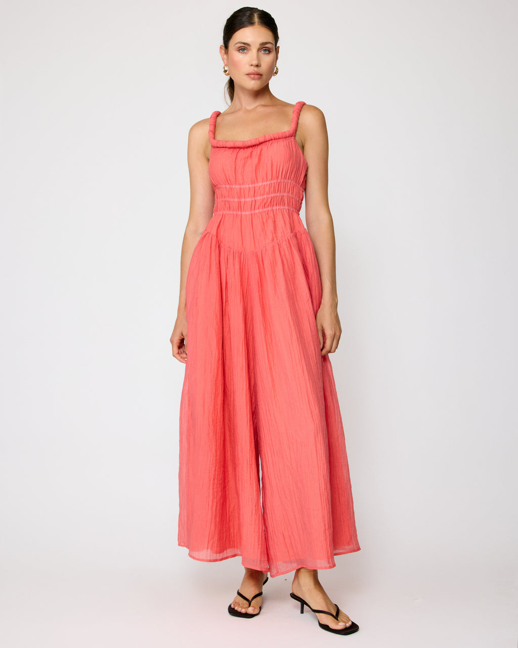 Delmare Jumpsuit Line Dot delmare-jumpsuit-line-dot