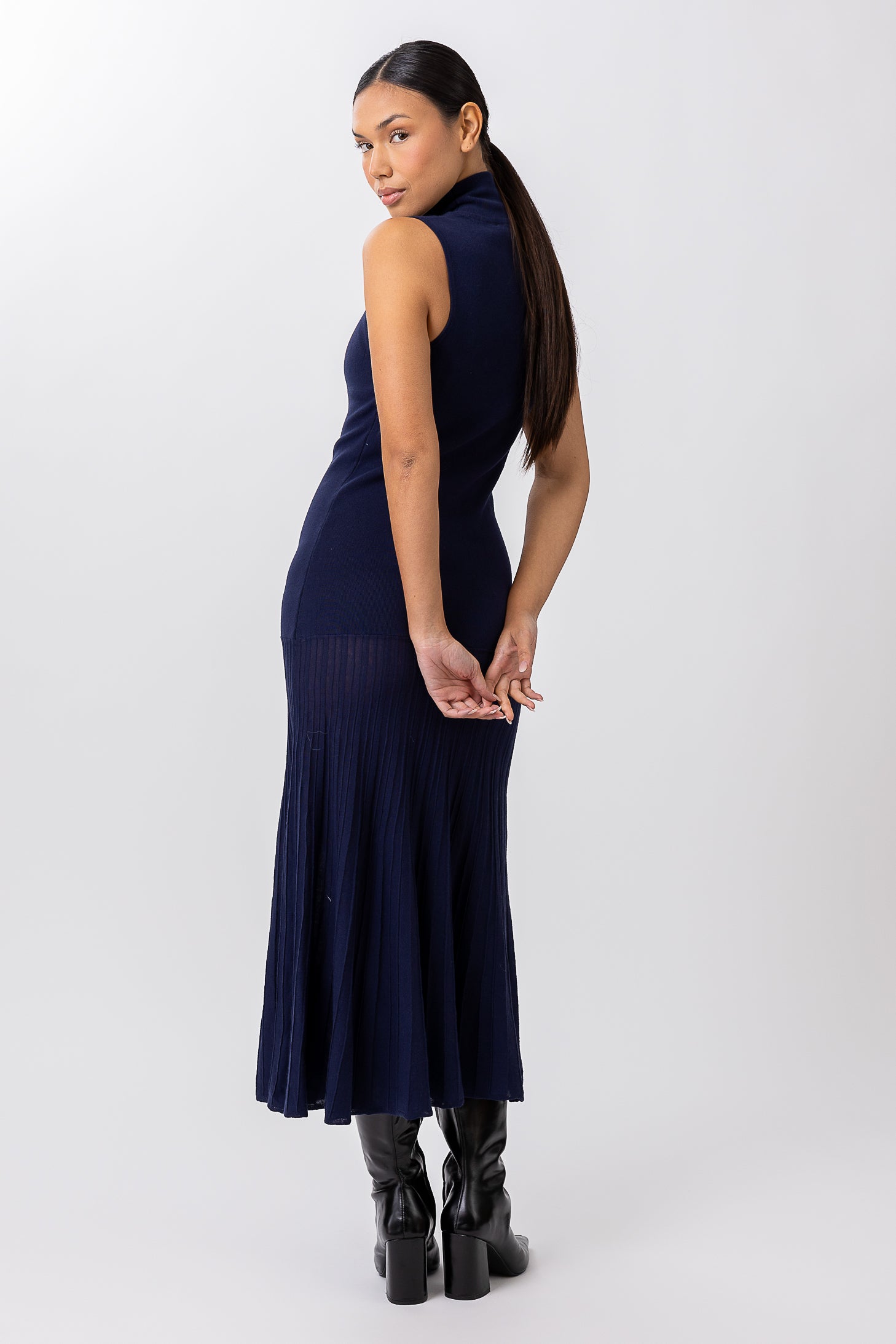 plus size maxi sweater dress Paulina maxi sweater dress – Line & Dot