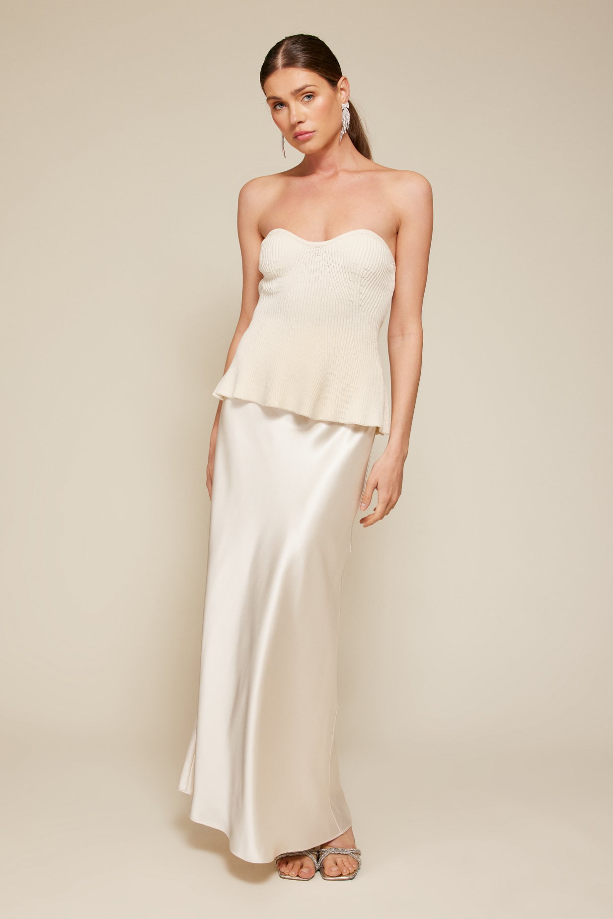 dark green satin maxi dress Simple A Line V Neck Dark Green Satin Long Prom Dress with High Slit, –  abcprom