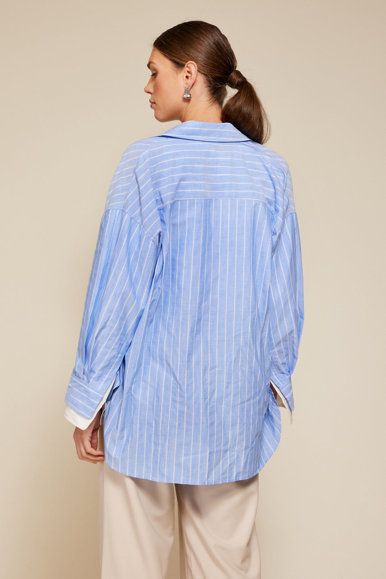 MER BUTTON DOWN TOP