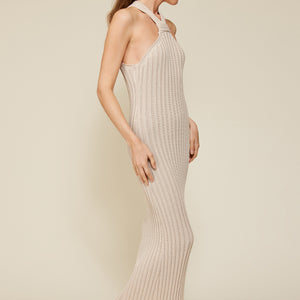 LUCKY MAXI DRESS ECRU