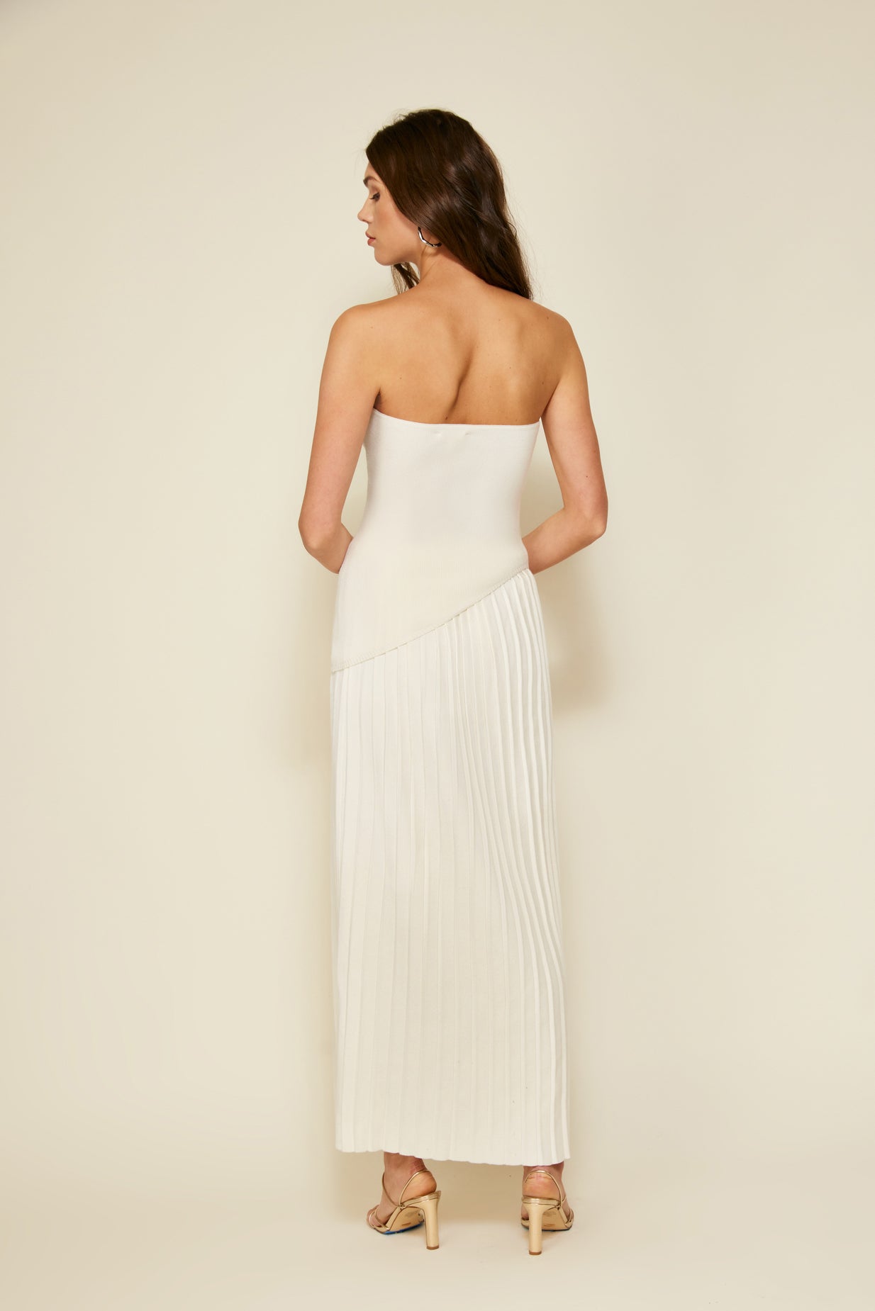 MONARCH PLEATED MAXI SKIRT