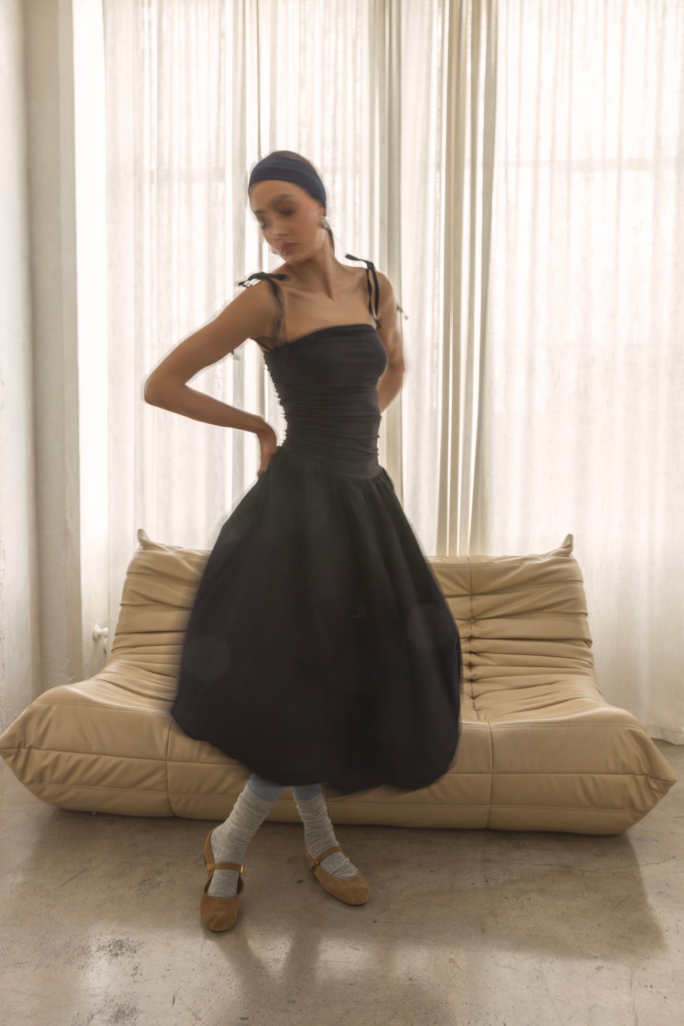 Lianna mix-media dress-m Line & Dot Lianna mix-media dress-m Line & Dot