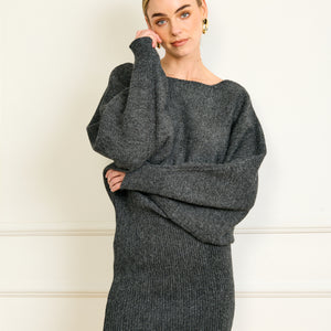 SHORE SWEATER MINI DRESS