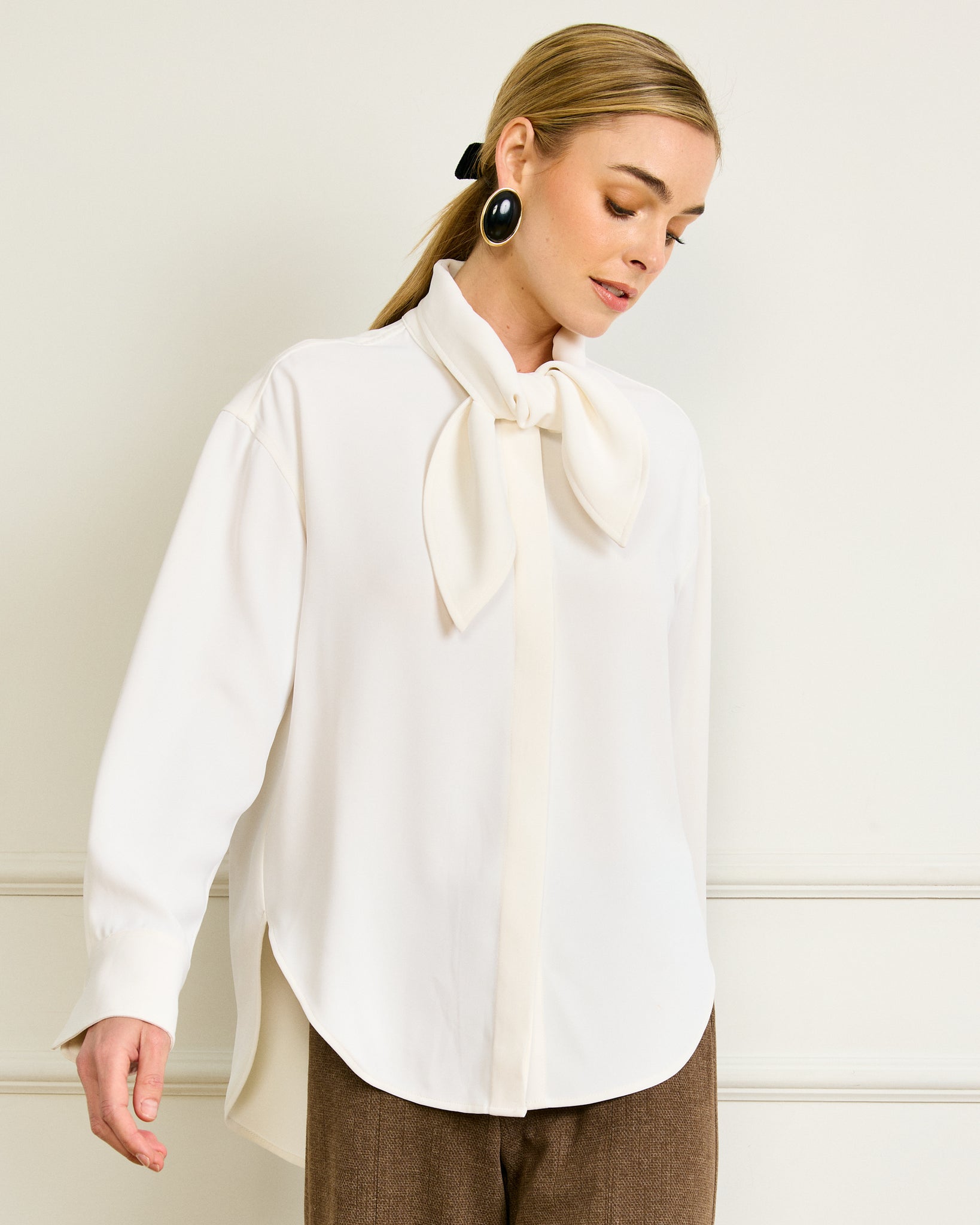 SEREN TIED BLOUSE