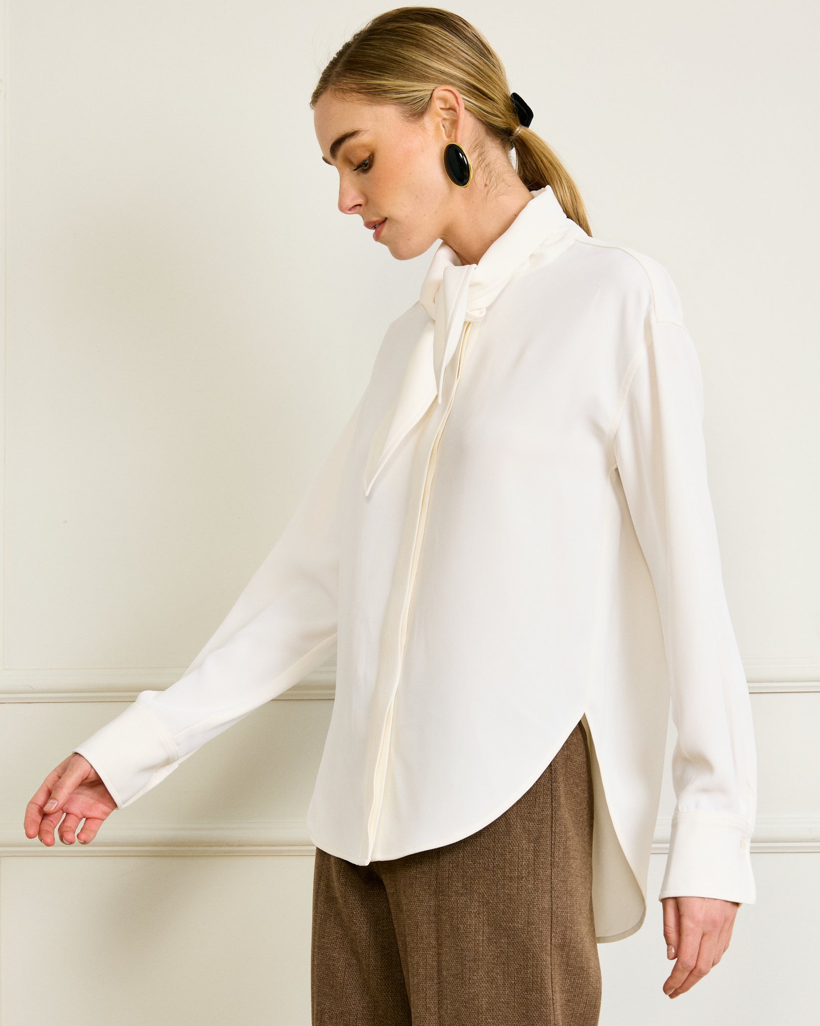 SEREN TIED BLOUSE