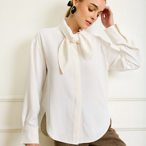 SEREN TIED BLOUSE
