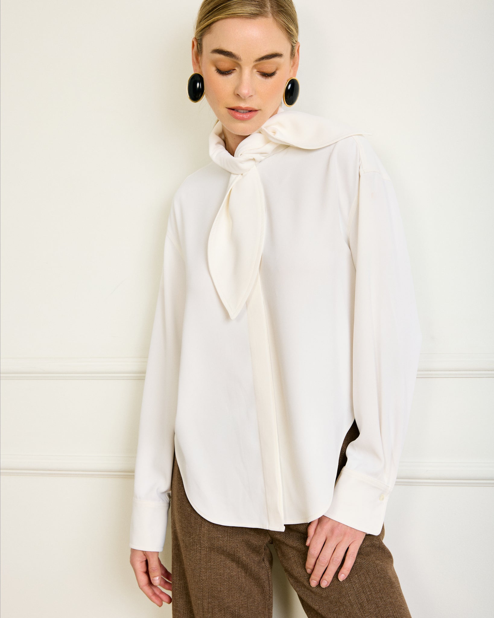 SEREN TIED BLOUSE