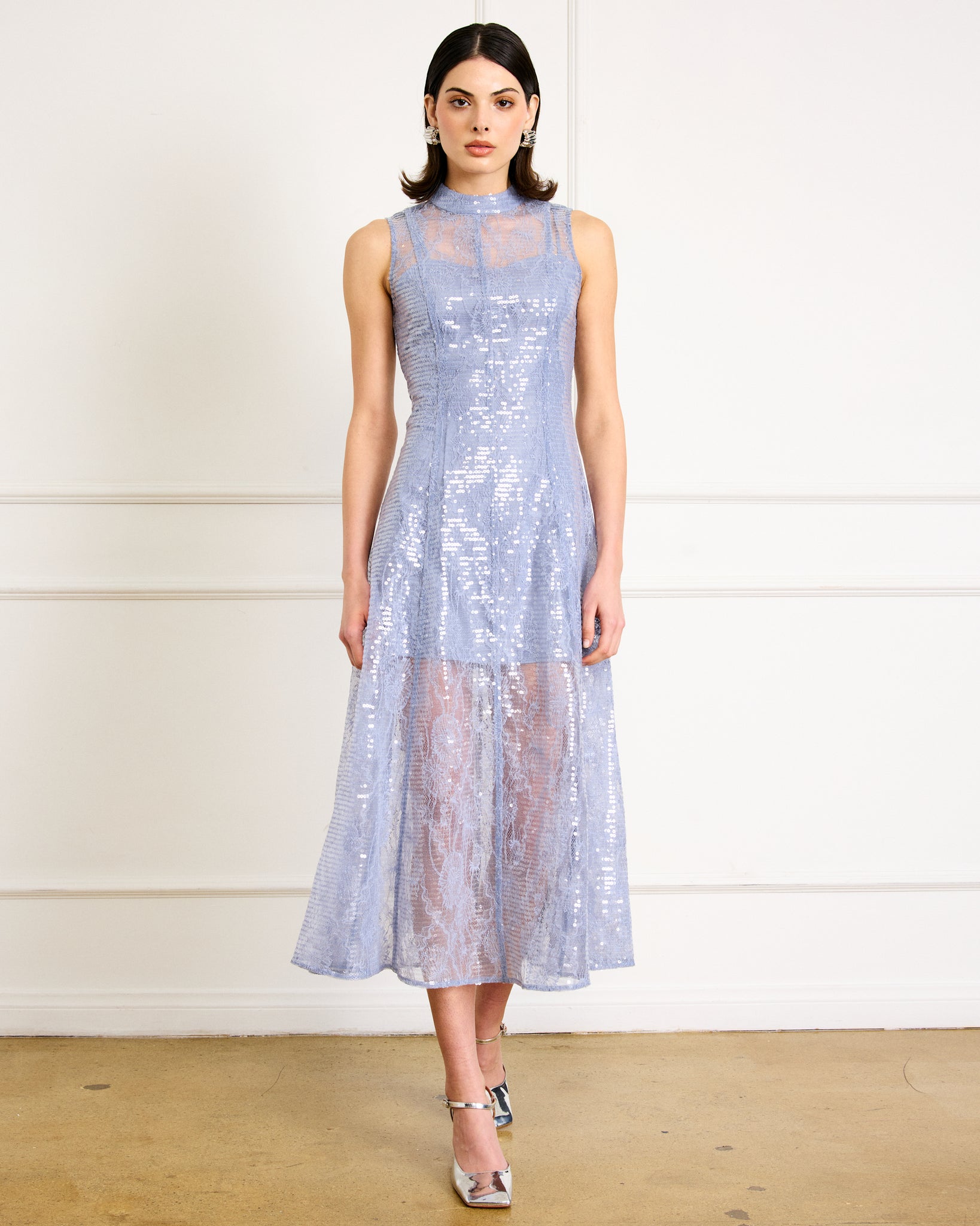 blair sequin dress Blair Sequin Dress | Made To Order Charcoal
