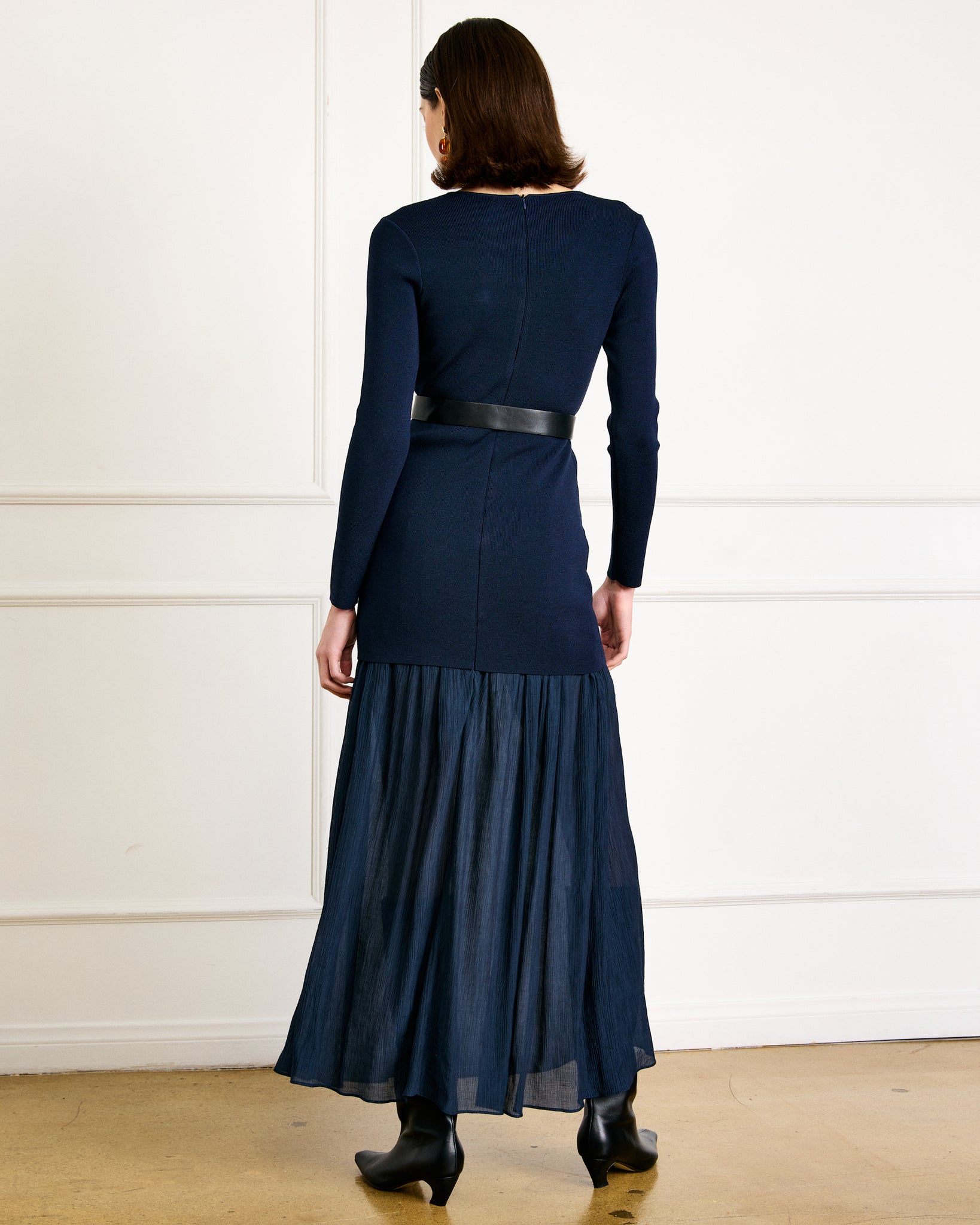 GEMMA MIX-MEDIA DRESS