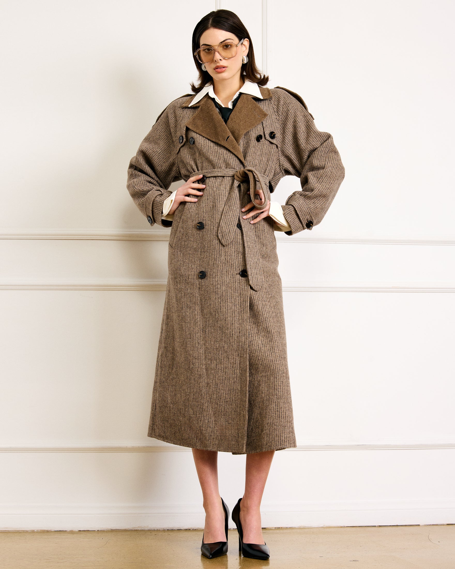 Lexi plaid coat – Line & Dot