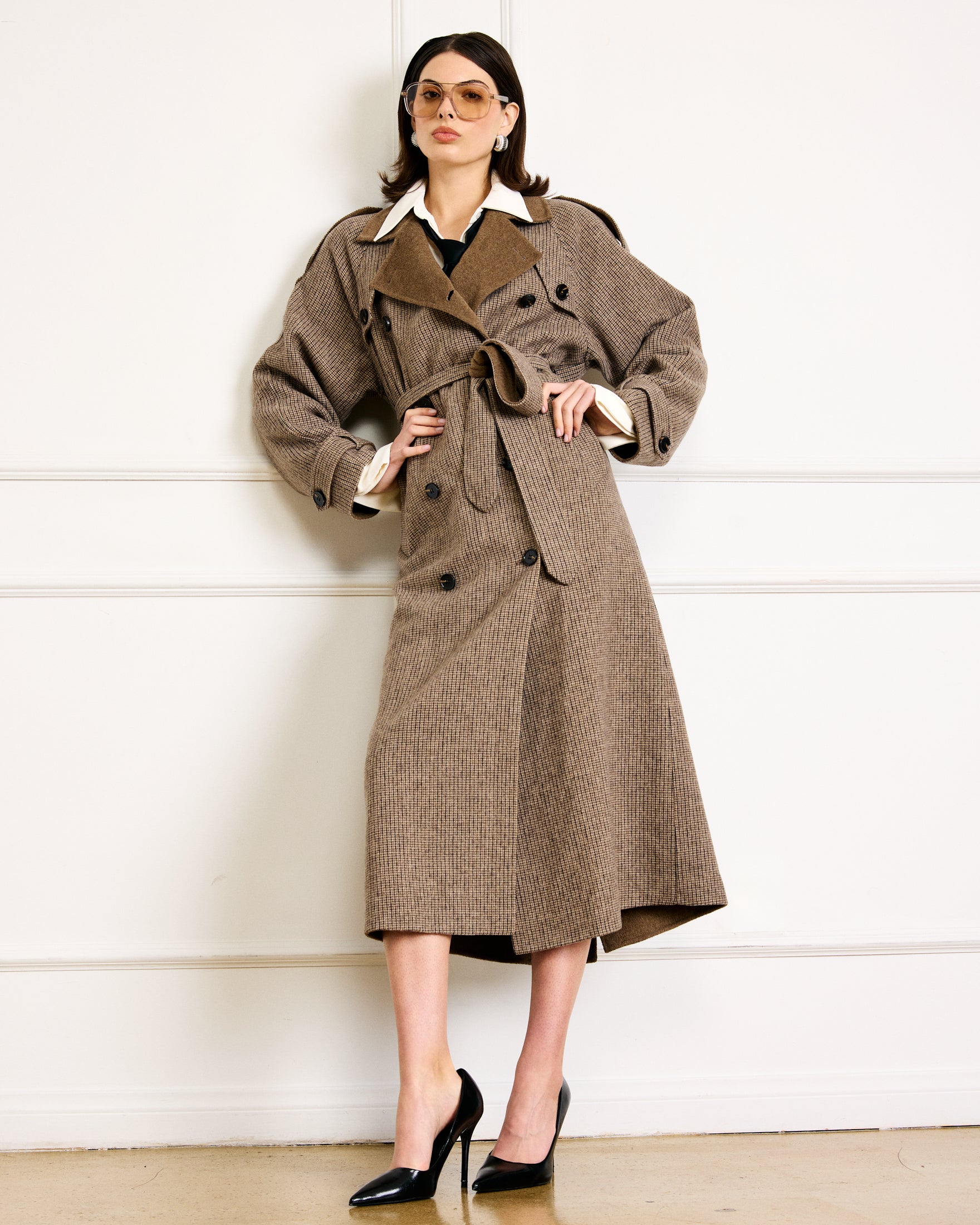 Lexi plaid coat – Line & Dot