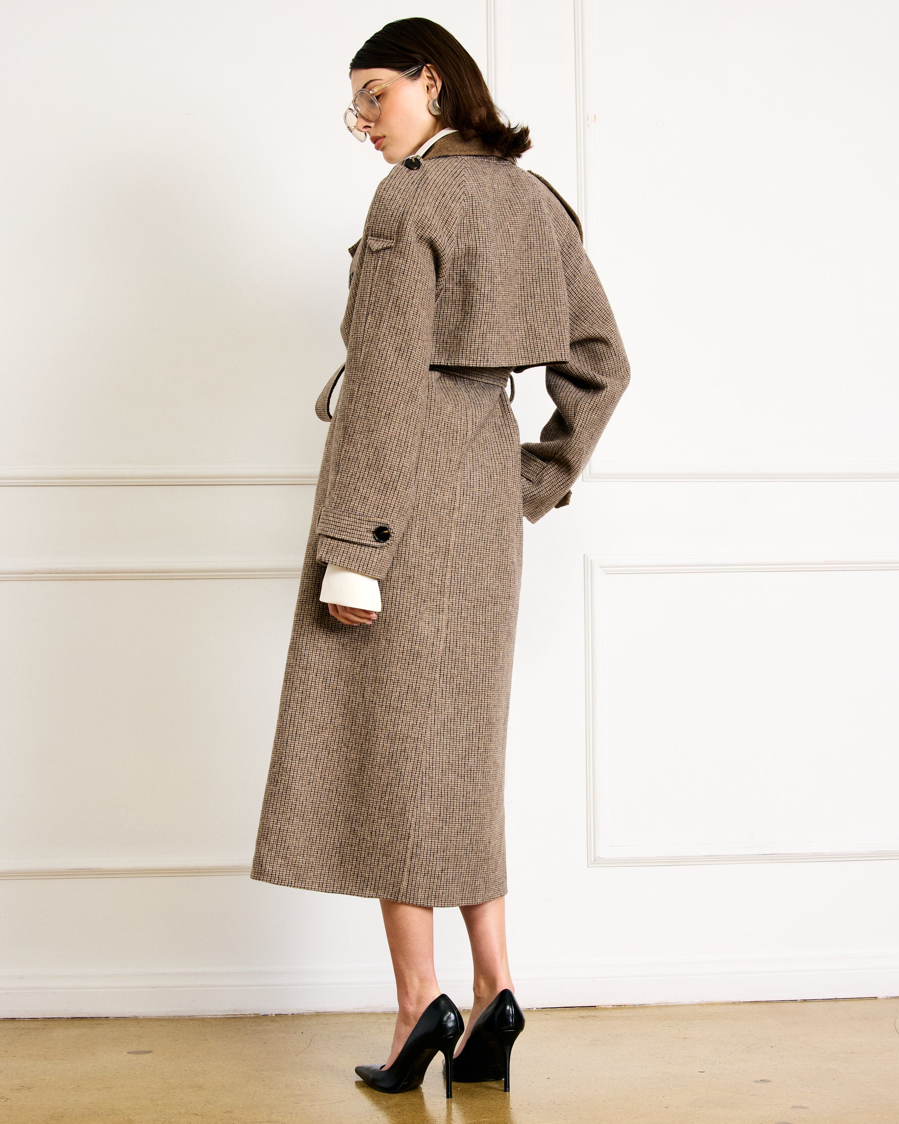 Lexi plaid coat – Line & Dot