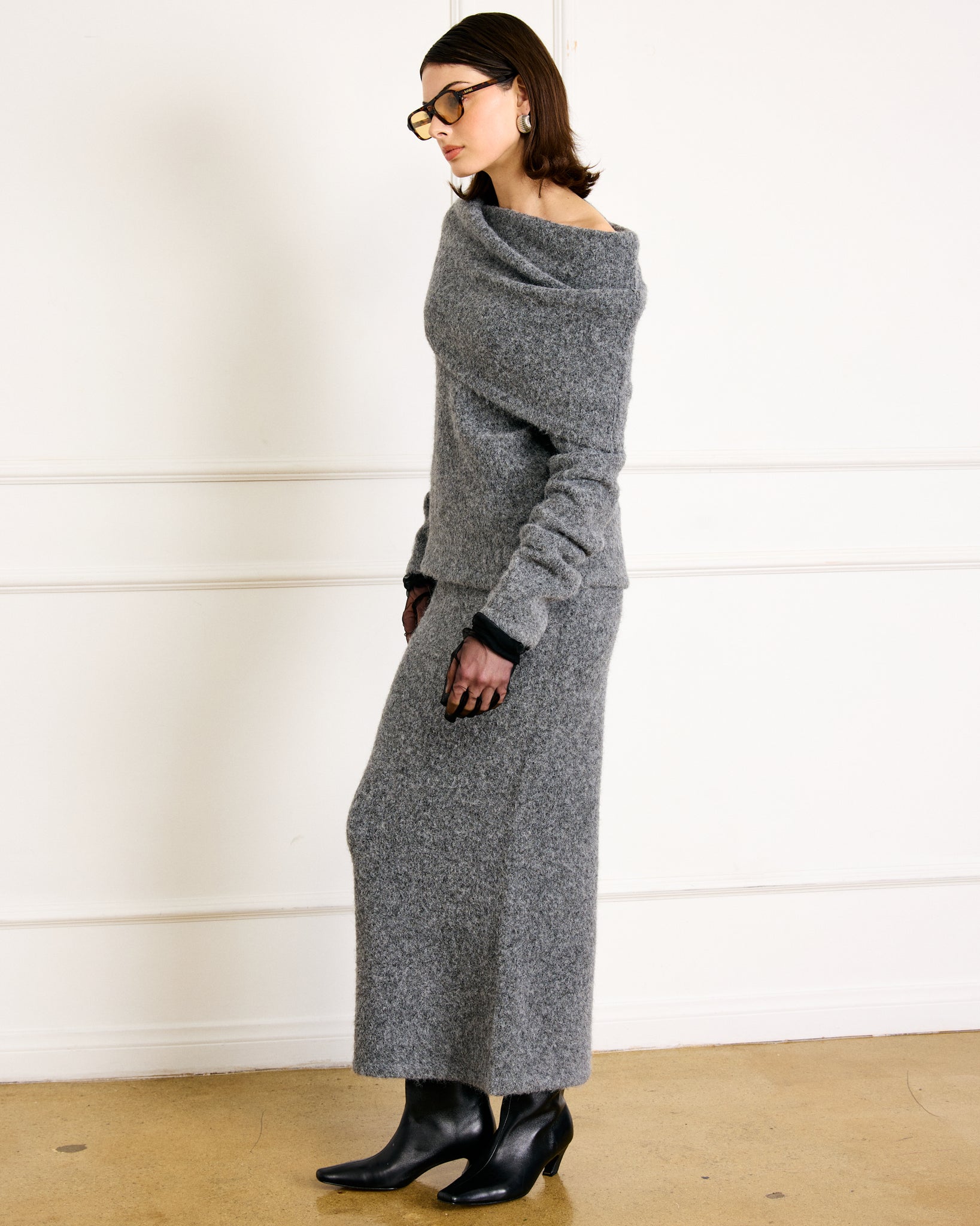 SONORA SWEATER CHARCOAL GREY