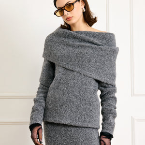 SONORA SWEATER CHARCOAL GREY