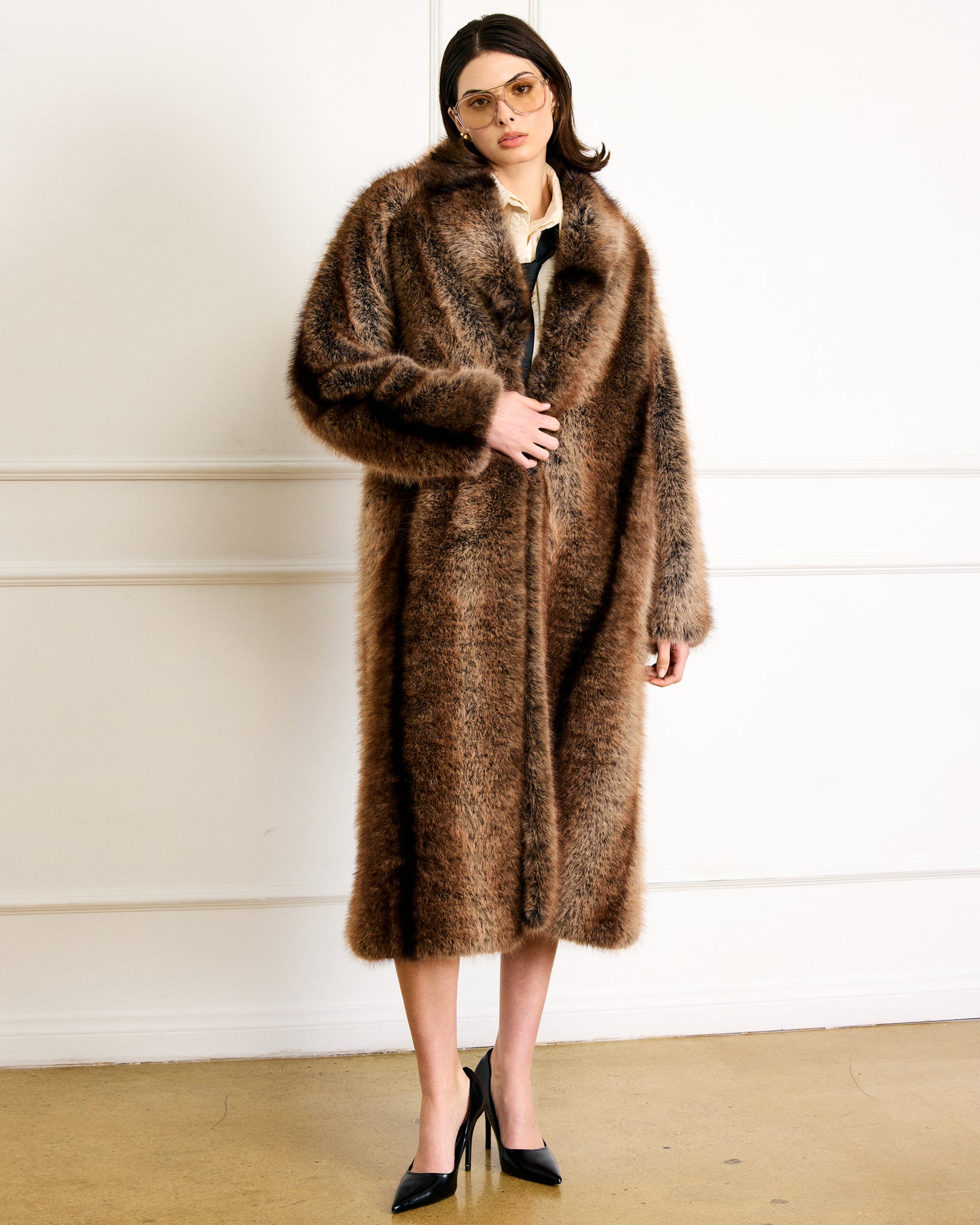 CAIRO FAUX FUR COAT