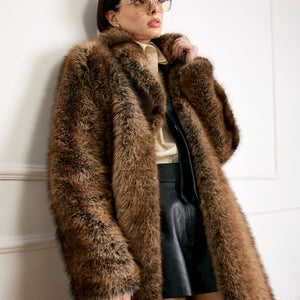 CAIRO FAUX FUR COAT