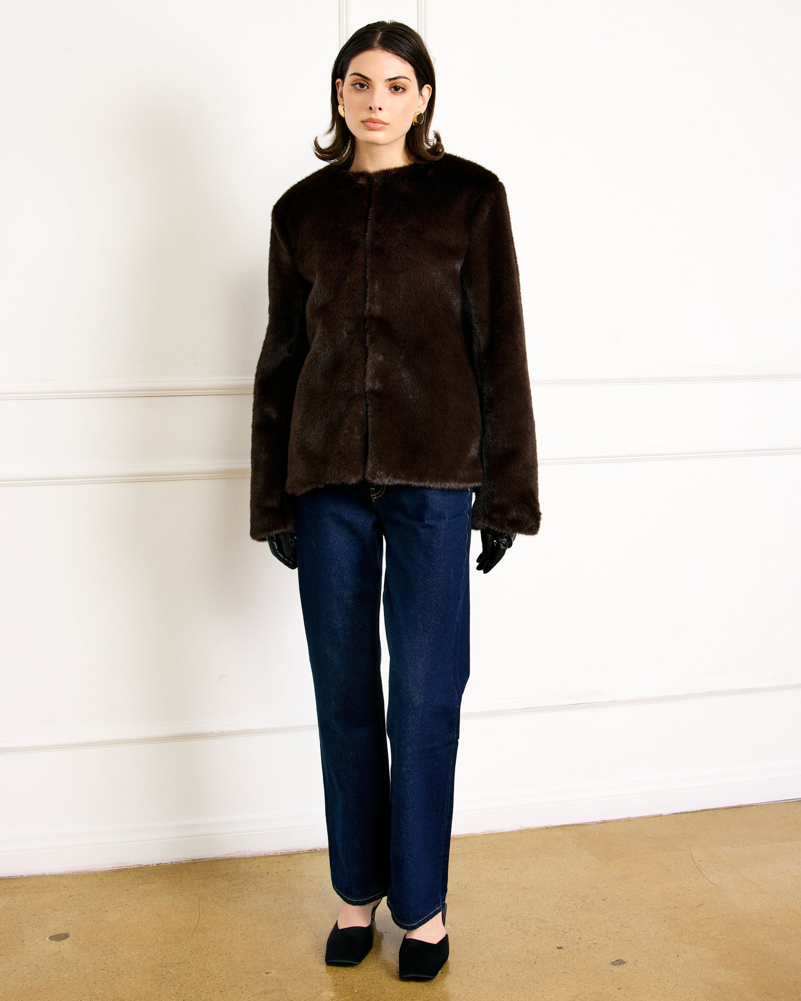 CASSIDY FAUX FUR JACKET