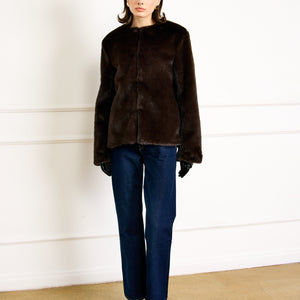 CASSIDY FAUX FUR JACKET