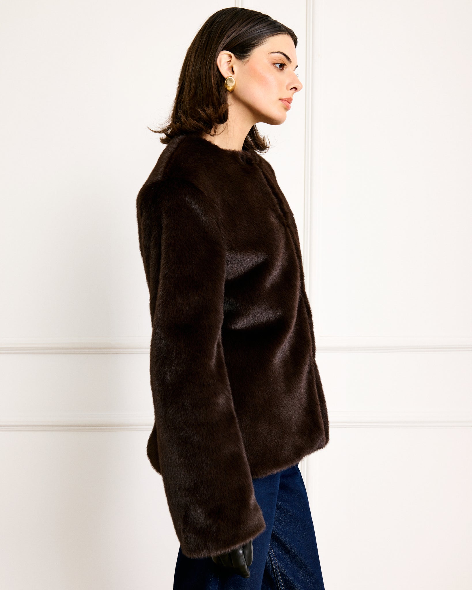 CASSIDY FAUX FUR JACKET