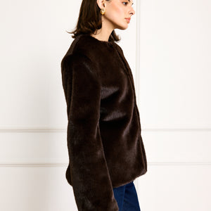 CASSIDY FAUX FUR JACKET