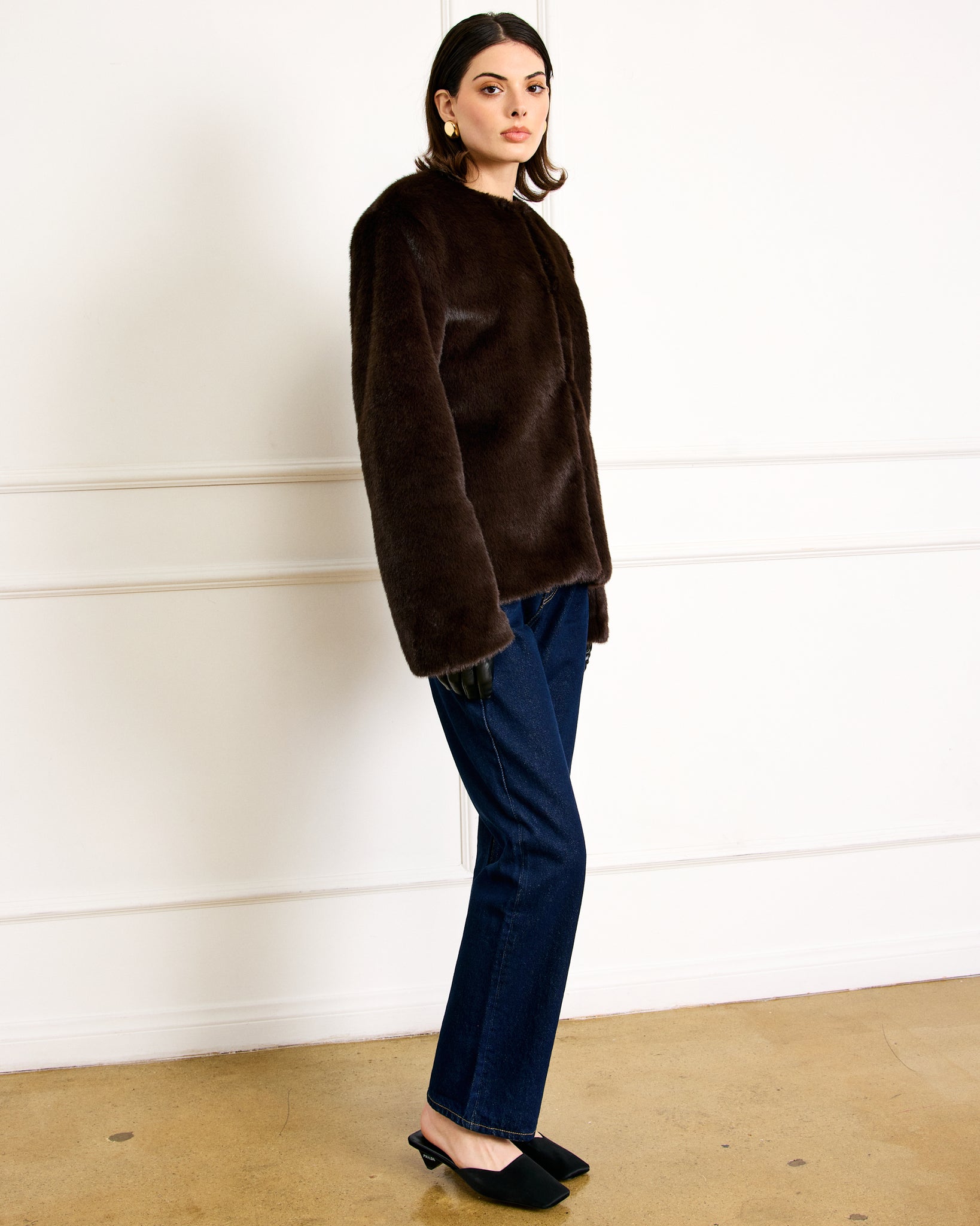 CASSIDY FAUX FUR JACKET