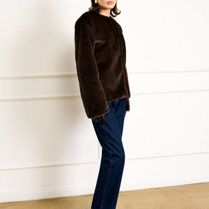 CASSIDY FAUX FUR JACKET