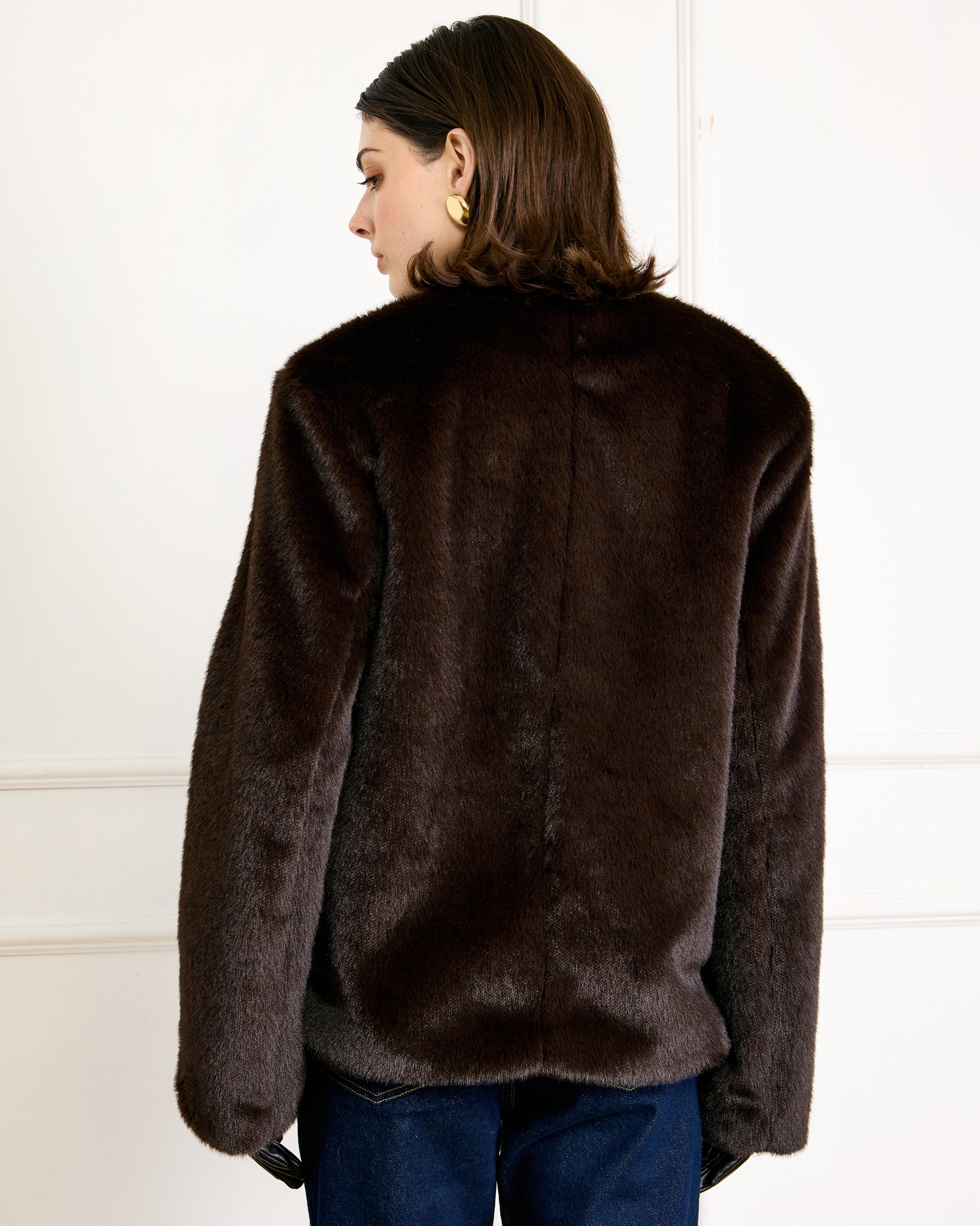CASSIDY FAUX FUR JACKET