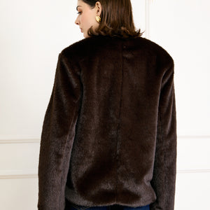 CASSIDY FAUX FUR JACKET