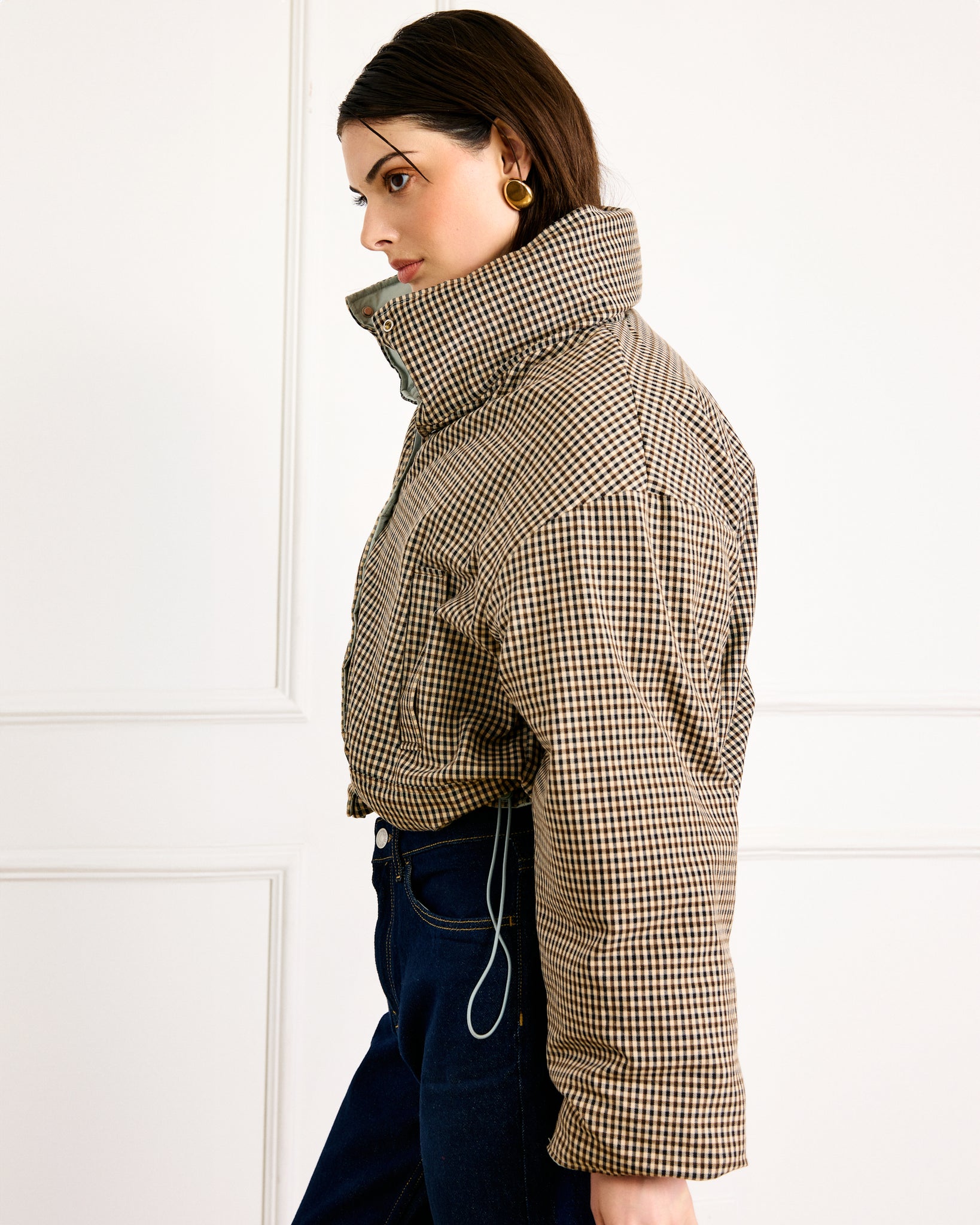 ESTELLE REVERSIBLE PUFFER JACKET
