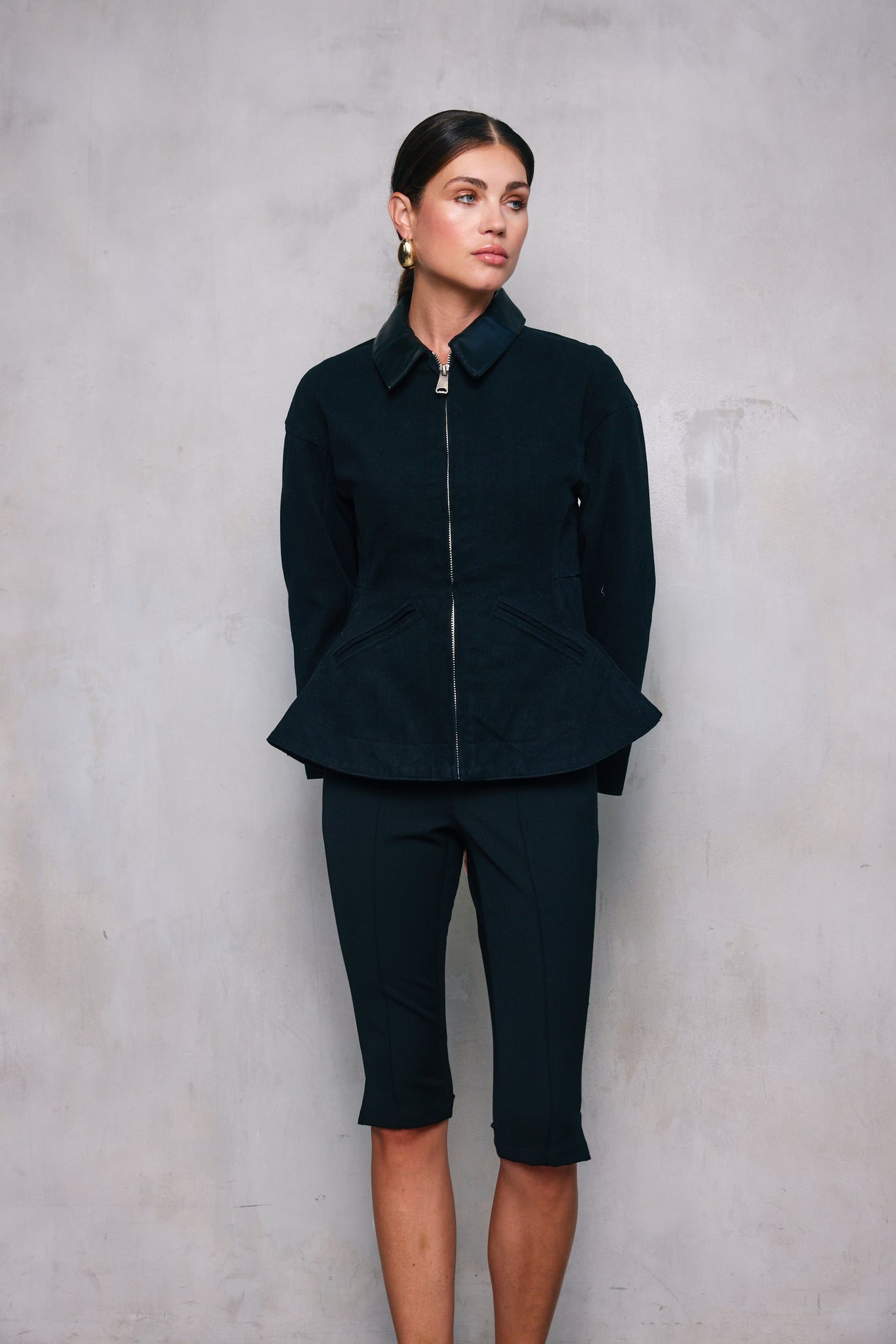 ETON PEPLUM JACKET