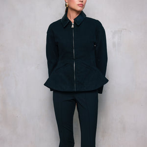 ETON PEPLUM JACKET
