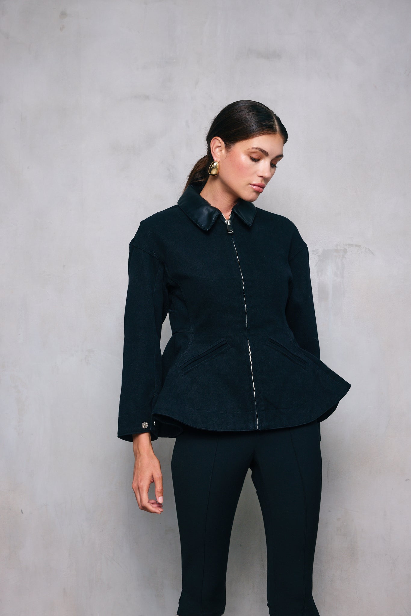 ETON PEPLUM JACKET