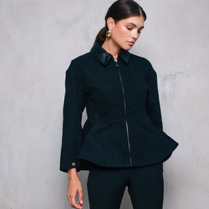 ETON PEPLUM JACKET
