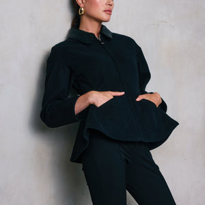 ETON PEPLUM JACKET