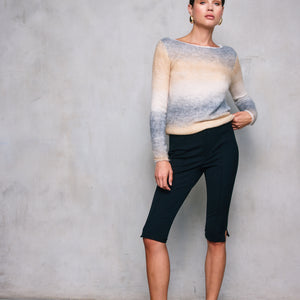 ABSTRACT OMBRE SWEATER