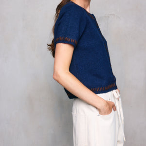 HESSA SHORT SLEEVE CARDIGAN