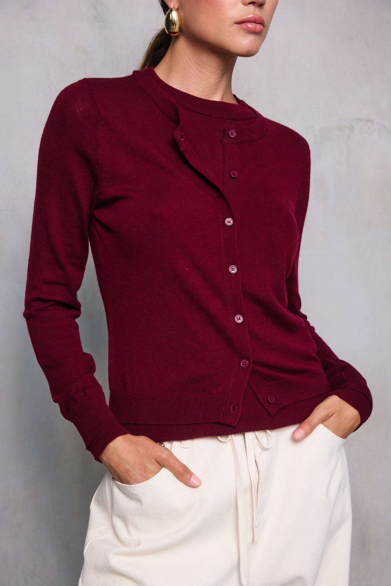 AYLA DOUBLE LAYERED SWEATER