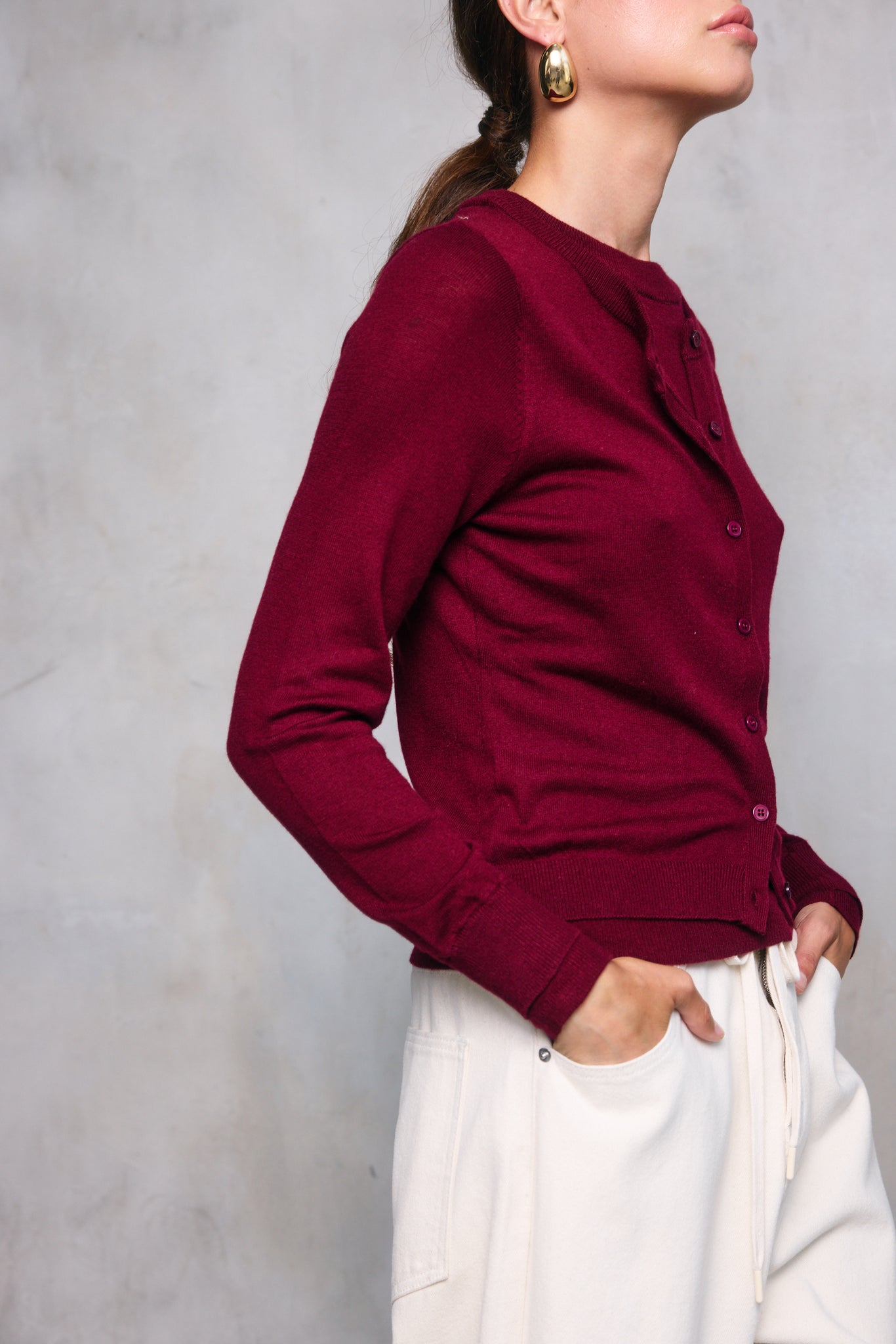 AYLA DOUBLE LAYERED SWEATER