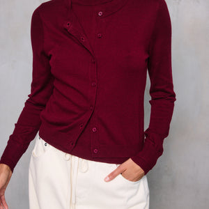 AYLA DOUBLE LAYERED SWEATER