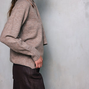 BILLIE SCARF SWEATER