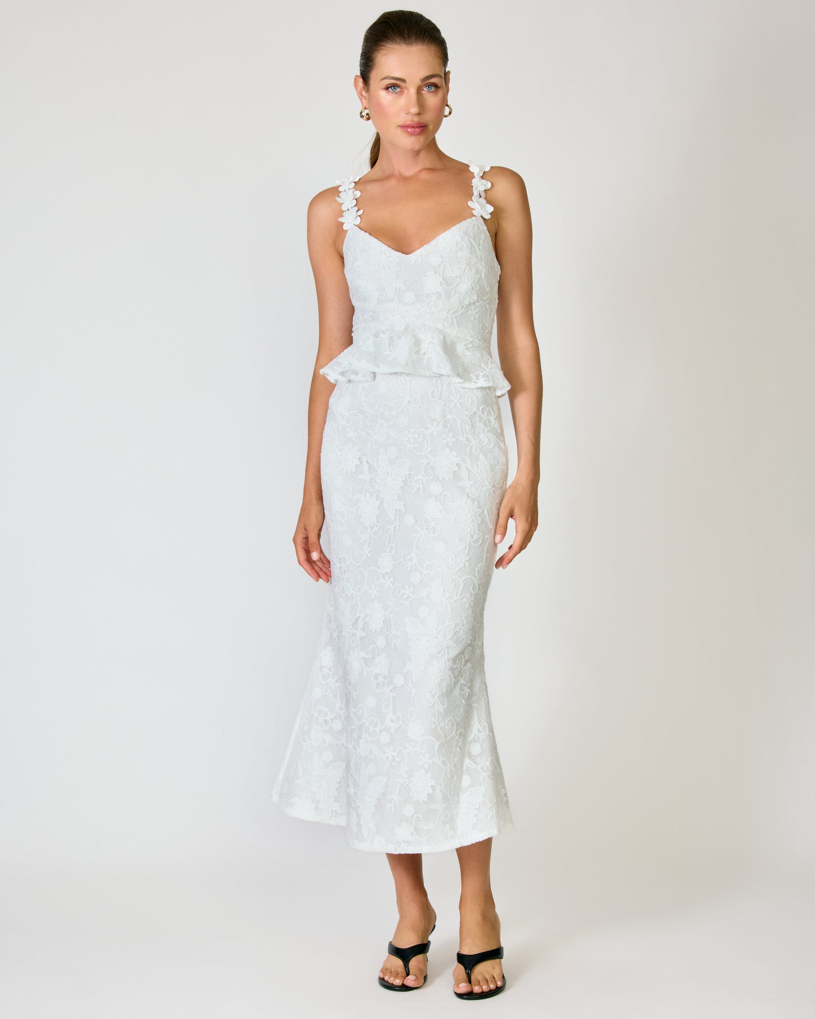 knee length dresses for ladies Daria Mini Dress by Line and Dot