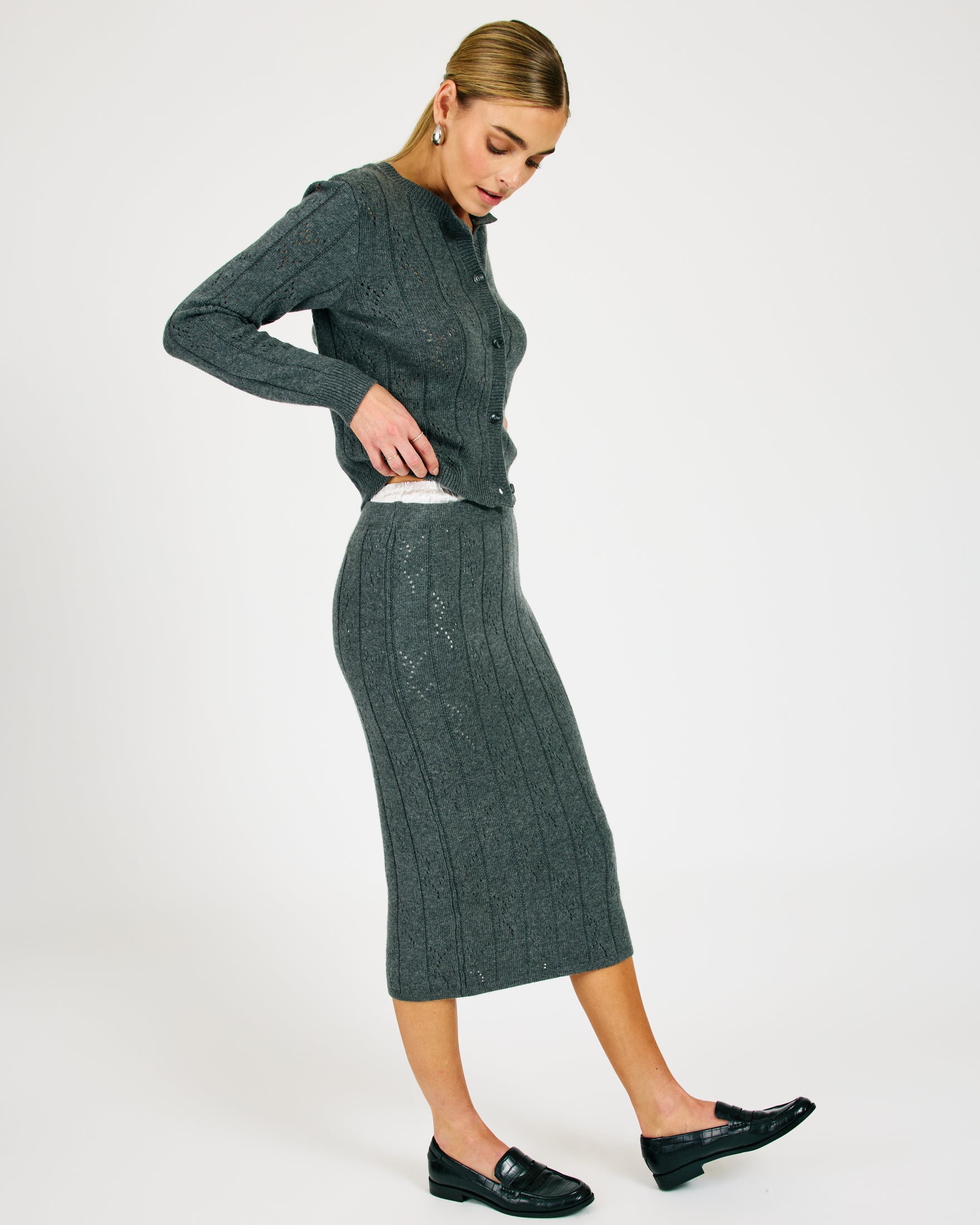 Alena midi skirt – Line & Dot