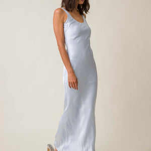knee length dresses for ladies Adelyn dress blue Line & Dot knee length dresses for ladies Adelyn dress blue Line & Dot