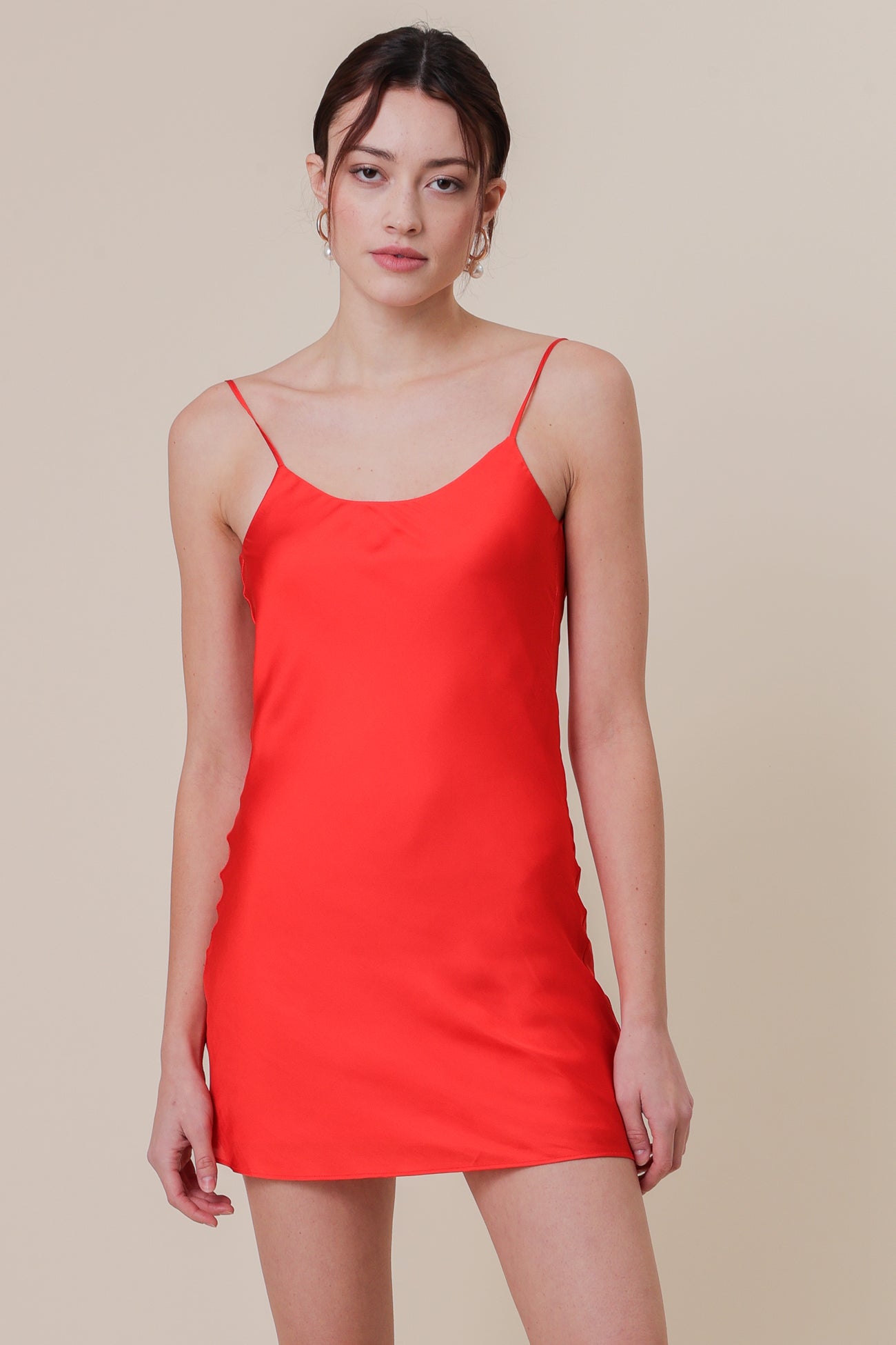 Kira mini dress red – Line & Dot