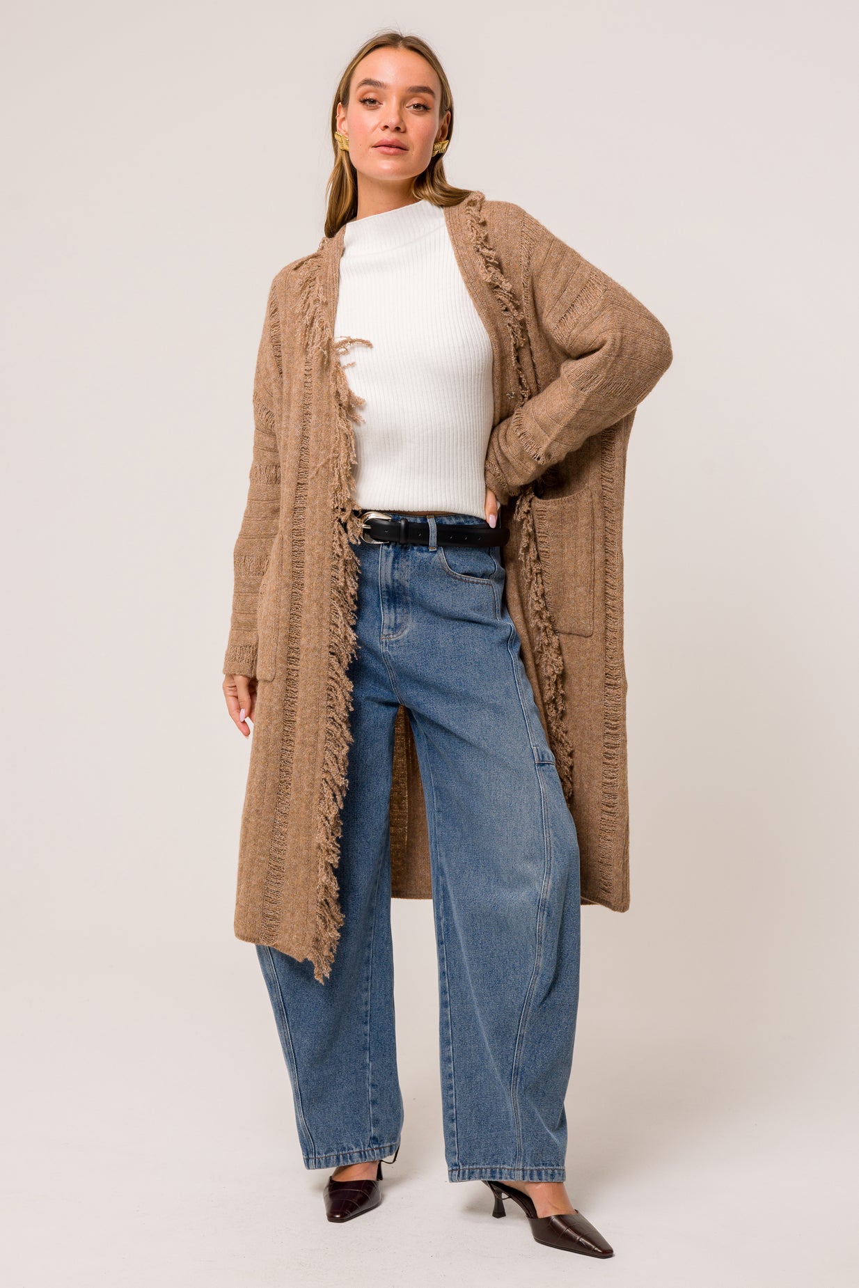 Altura long cardigan – Line & Dot
