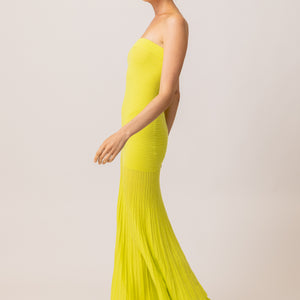 Arlo tube dress lime Line & Dot Arlo tube dress lime Line & Dot