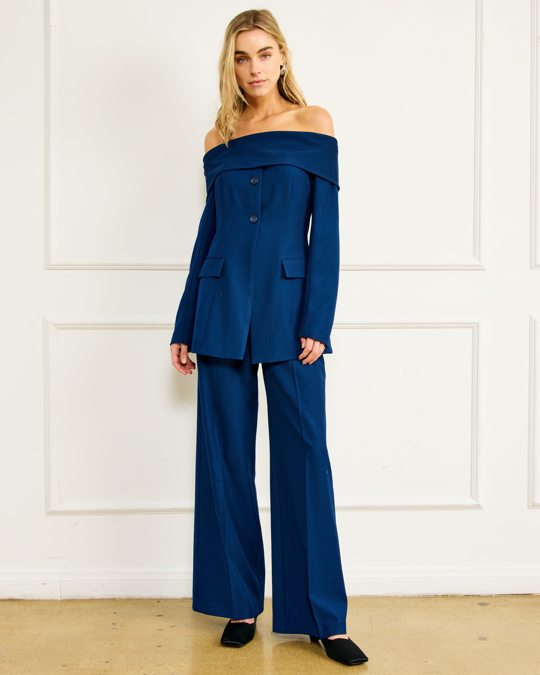 Derrick off the shoulder top – Line & Dot