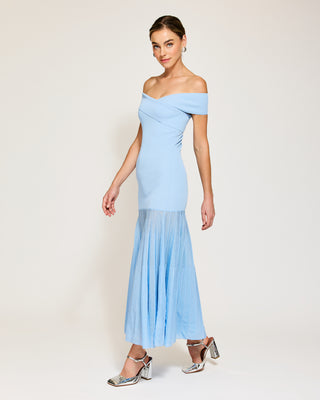 corset midi sweater dress Sleeveless Square-Neck Corset Midi Dress