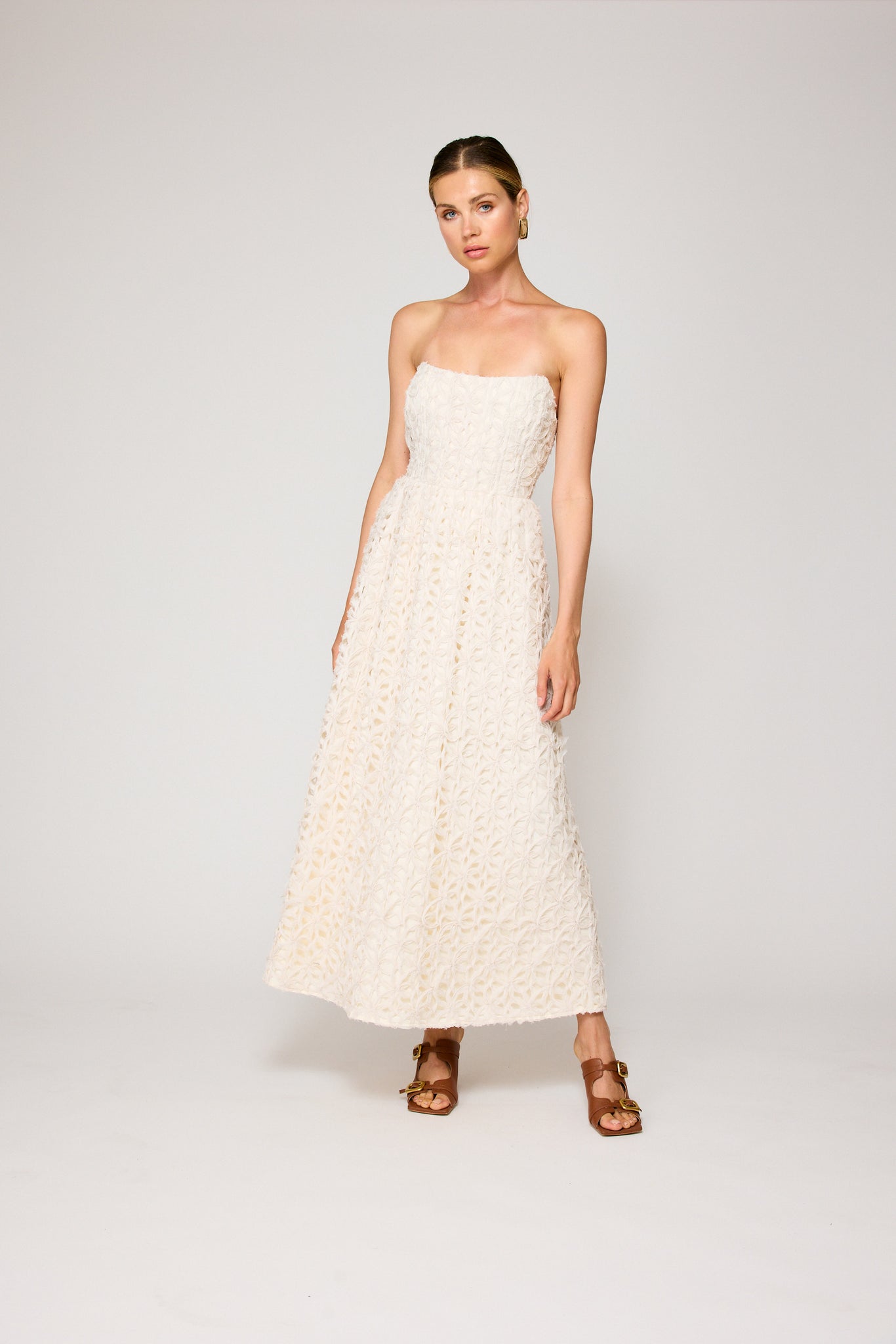 ARIS STAPLESS MAXI DRESS